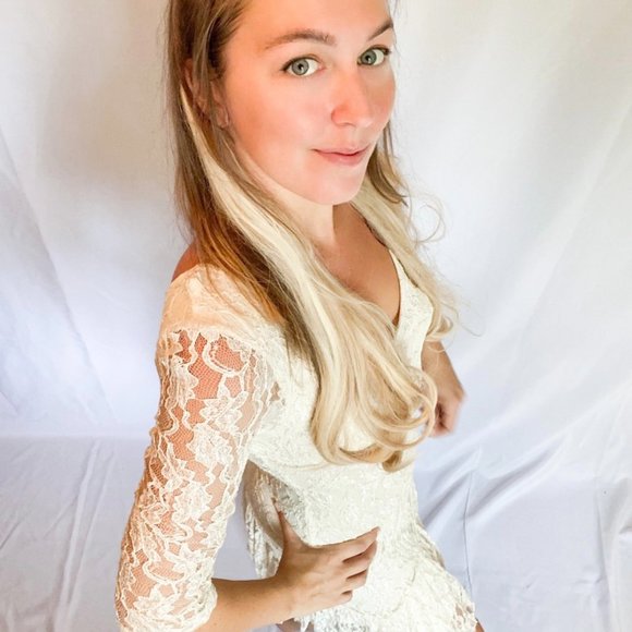 Lacy White Dress from Urban Outfitters - Picture 7 of 9